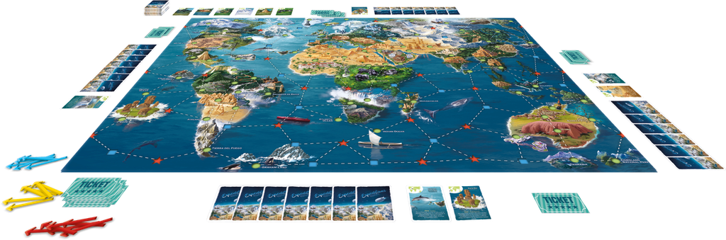 Expeditions around the world - Gameplay