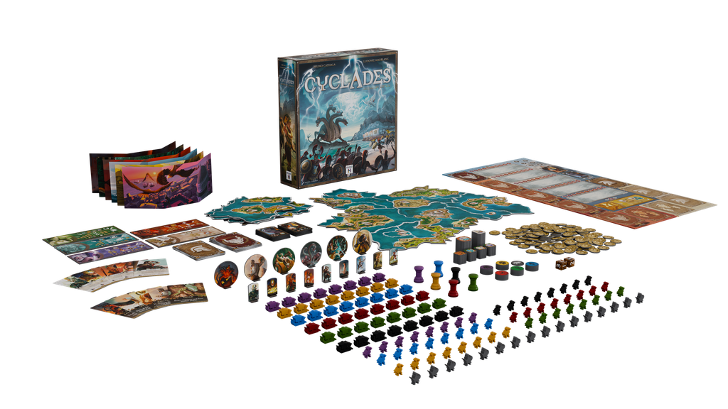 Cyclades Legendary edition - Spread - Pack Shot