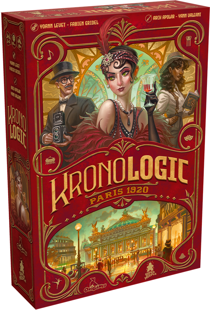 Kronologic: Paris 1920 - Box Mockup