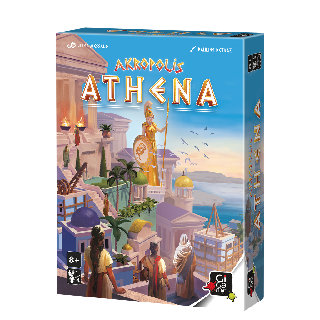 Akropolis Athena - Box Mockup Right