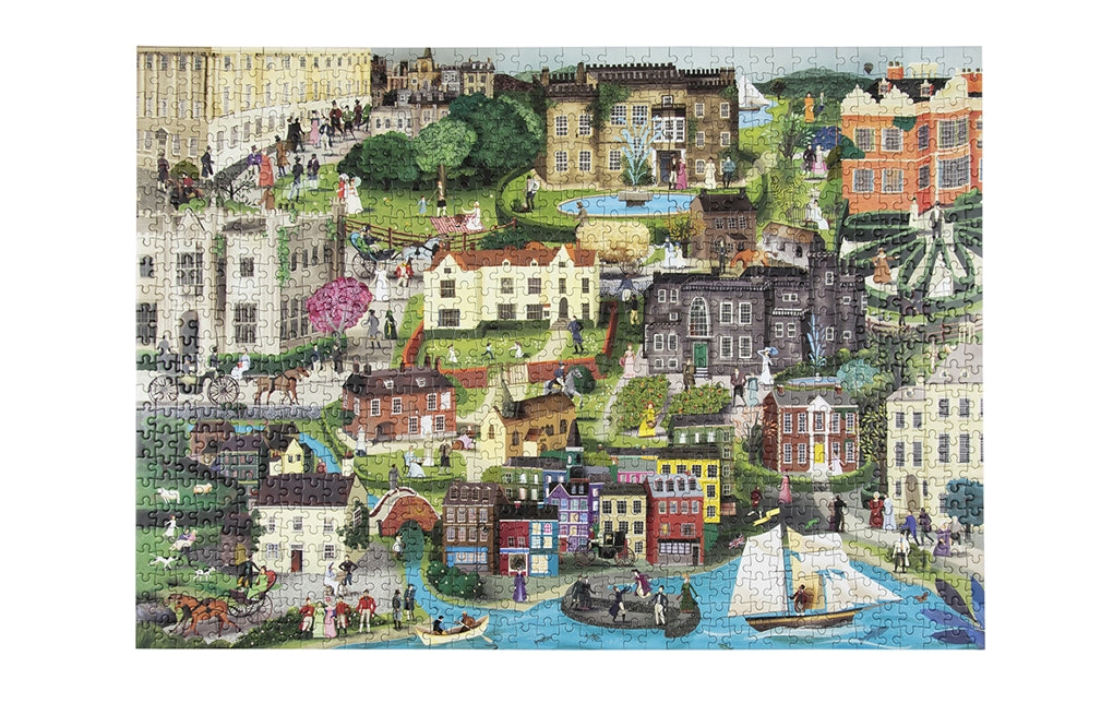 The World of Jane Austen - Completed Puzzle