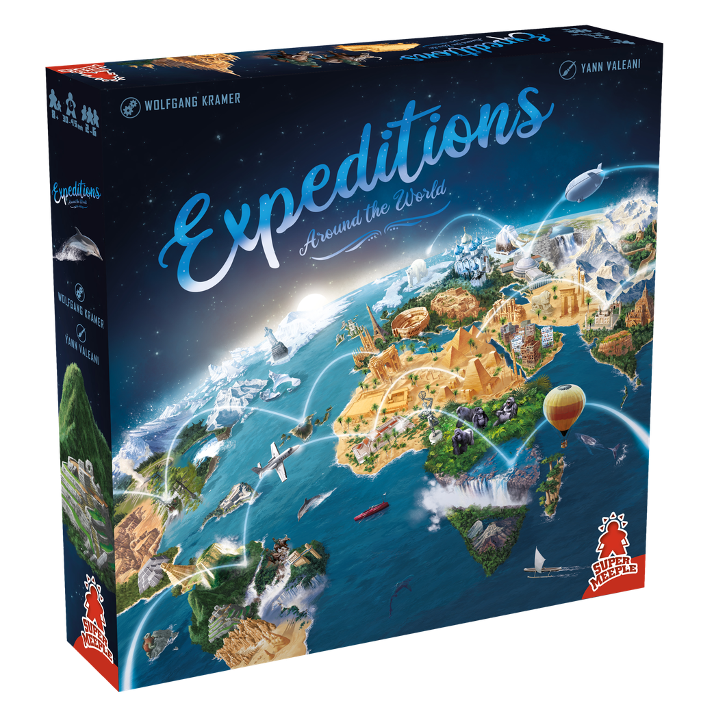 Expeditions: Around the World - Box Mockup