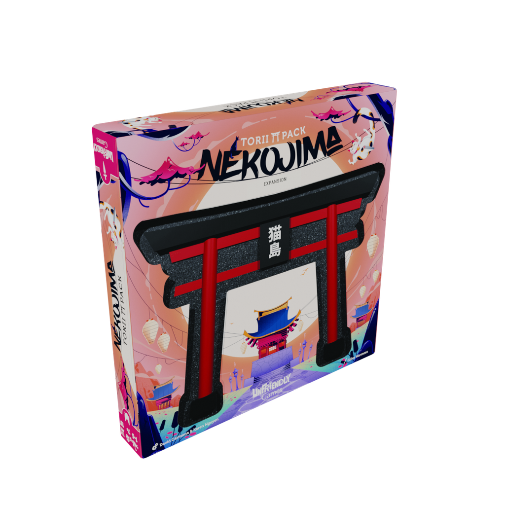 Nekojima: Torii Pack - Box Mockup Left