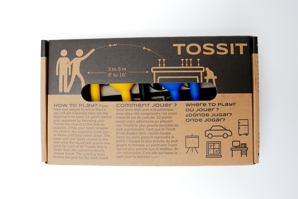 TOSSIT Starter Pack (Blue/Yellow)