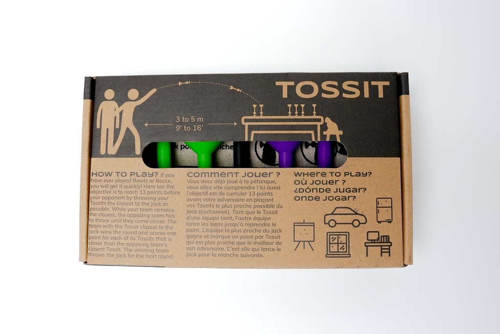 TOSSIT Starter Pack (Purple/Green)