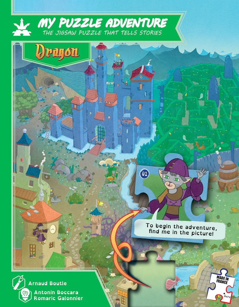 My Puzzle Adventure: Dragon