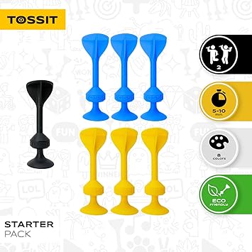 TOSSIT Starter Pack (Blue/Yellow)