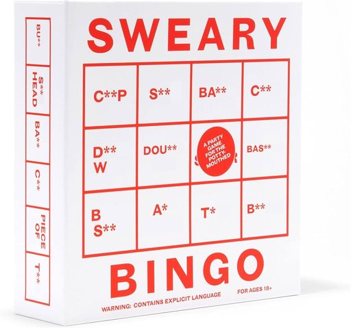 [LK-SWE] Sweary Bingo: A party game for the potty-mouthed